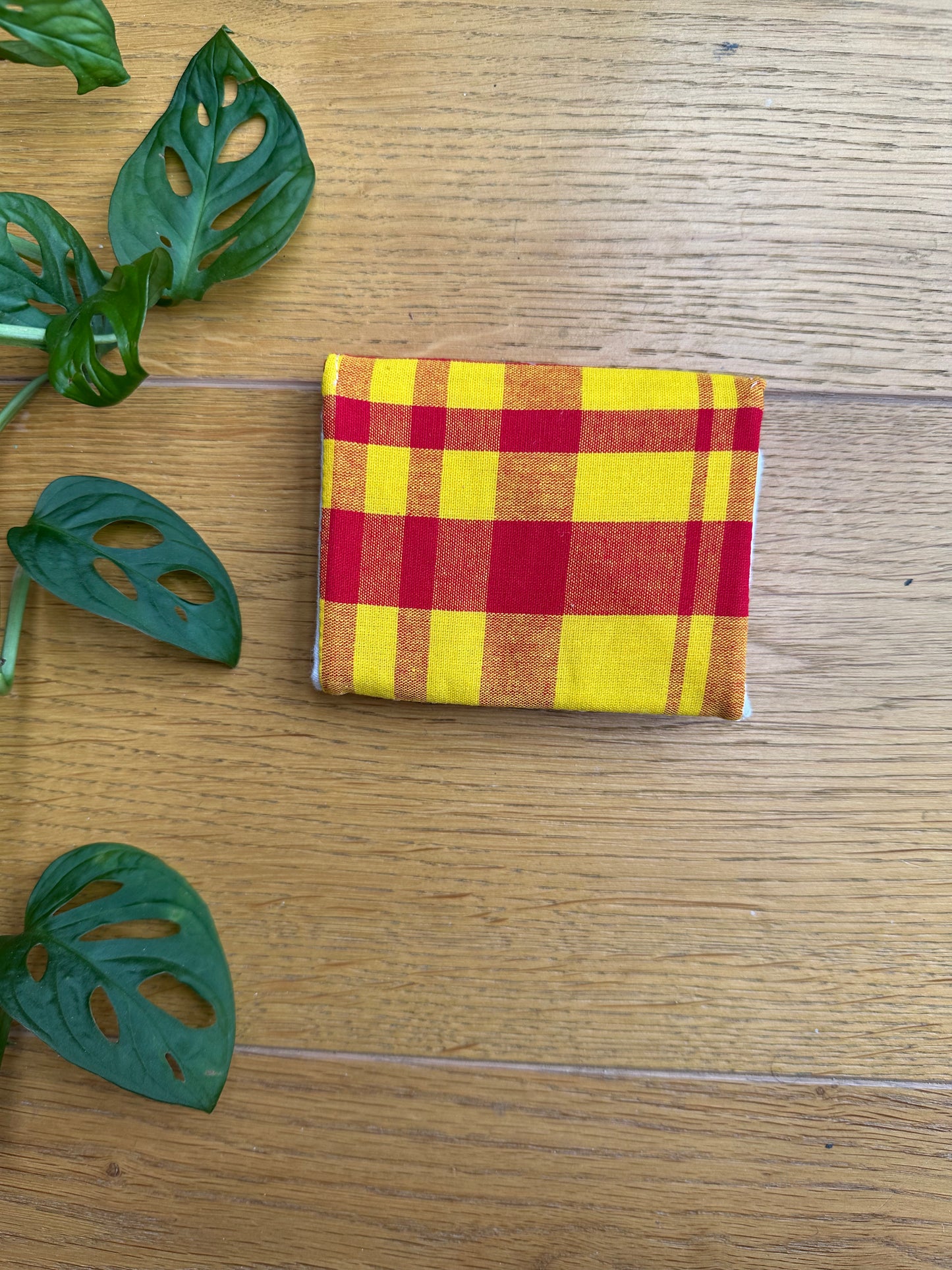 Porte-cartes en madras