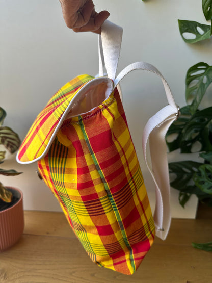 Sac à dos enfant en madras personnalisable
